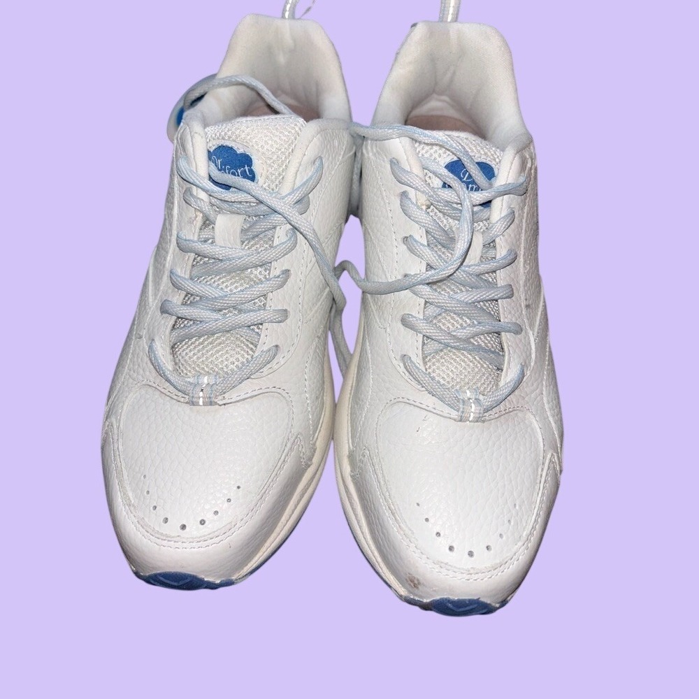 Dr. Comfort Spirit Plus Women's Walking Sneakers White Lace‎ Up Size 10 M